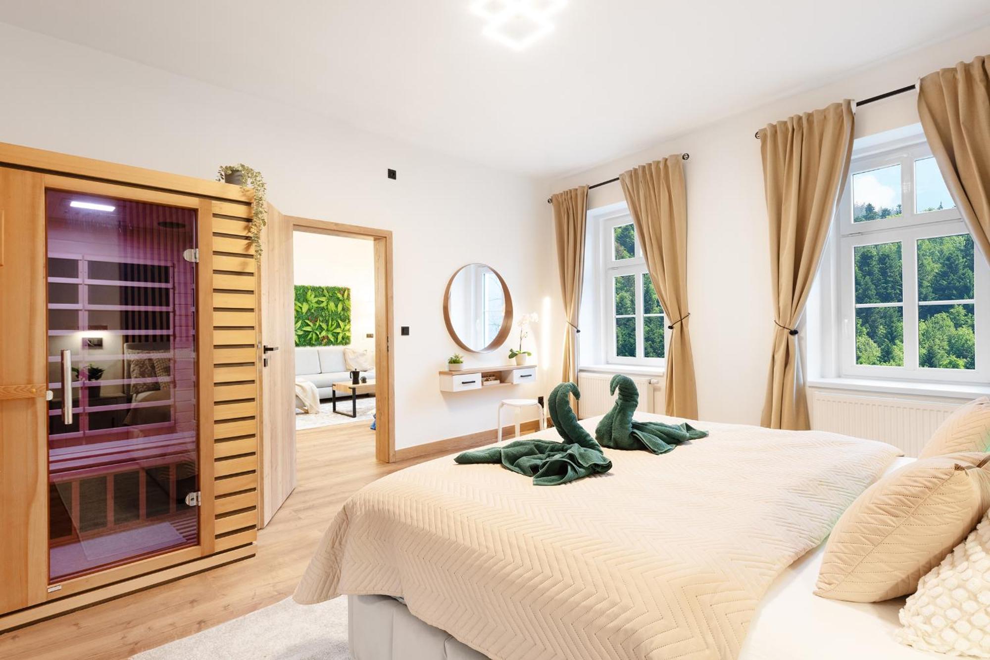 Appartement The Forest - Sauna, Center & Wood