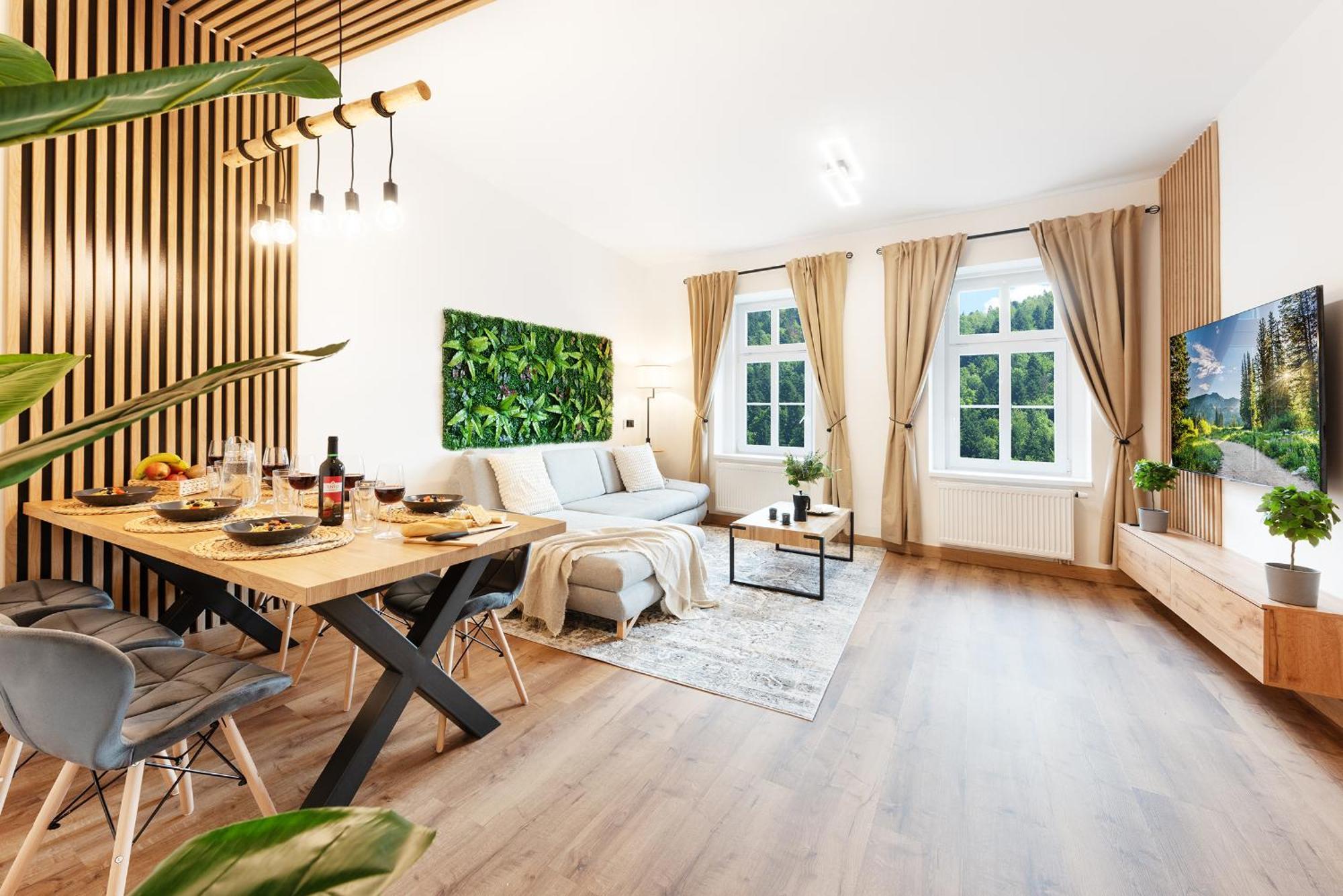 Apartment The Forest - Sauna, Center & Wood